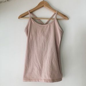Power Y Tank Luon Light Pink
